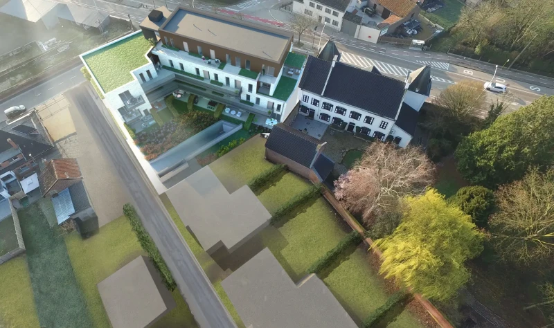 Nieuwbouwapp. met 2 slpks en mooi terras